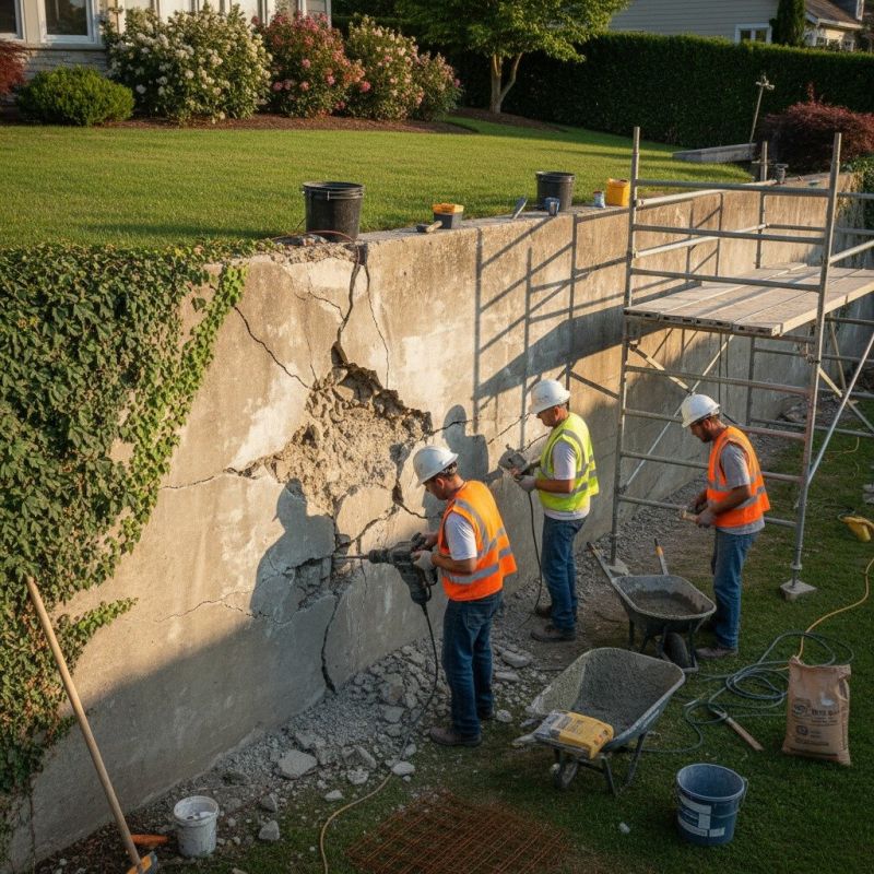 Local Walls Pouring pros at work