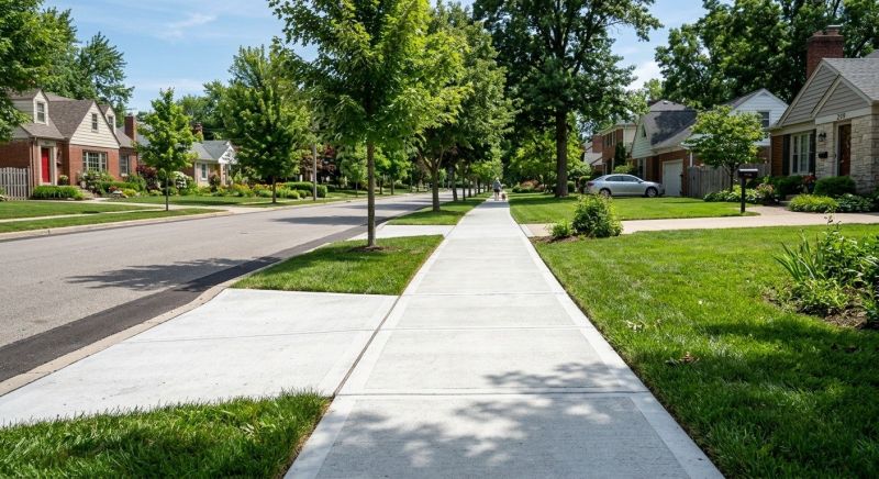 Cement Walkway Installation in Salt Lake City, UT