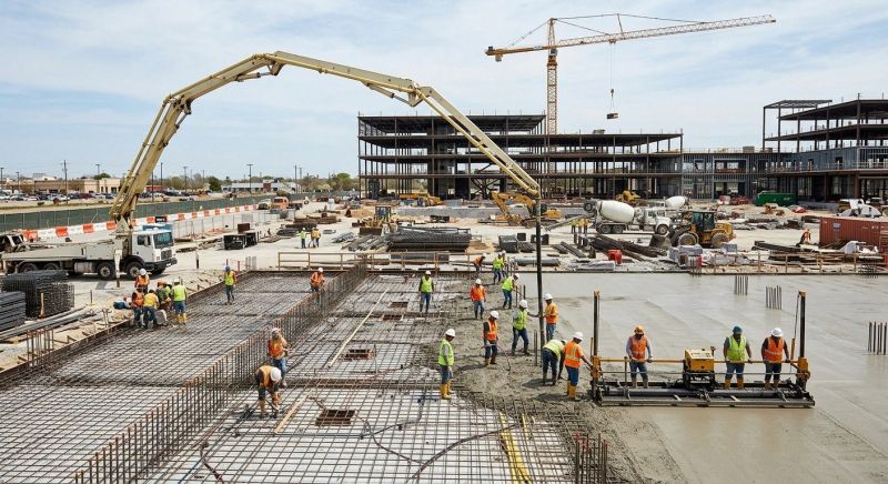 Commercial Slab Construction in Boca Raton, FL