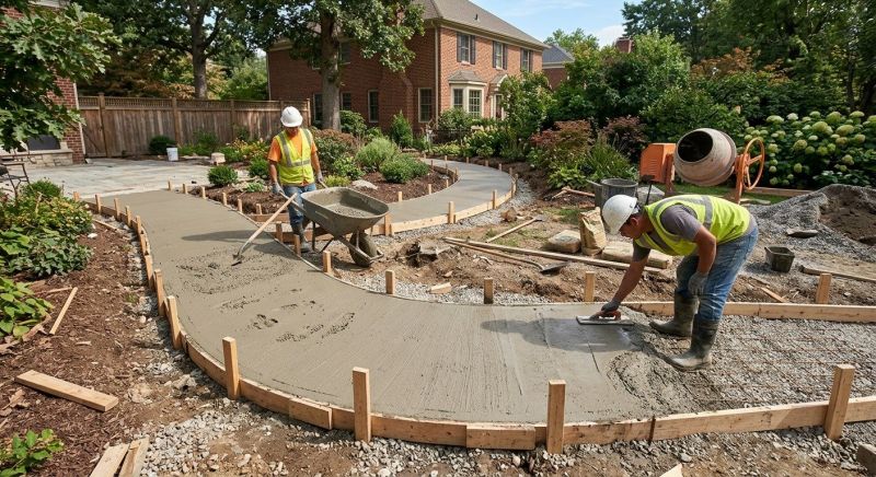 Concrete Path Installation in Salt Lake City, UT