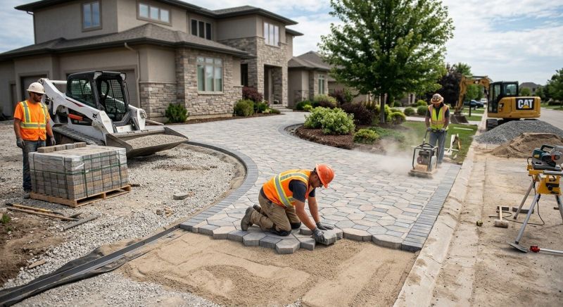 Driveway Pavers Installation in Ogden, UT