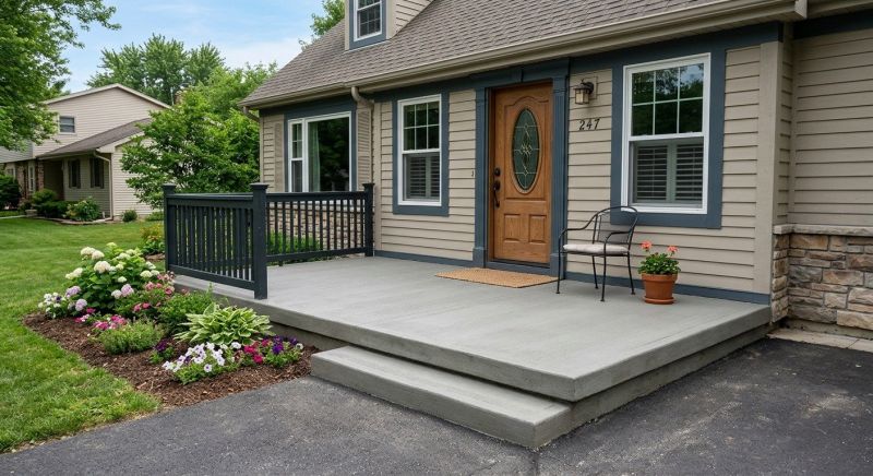 Porch Slab Installation in Salt Lake City, UT
