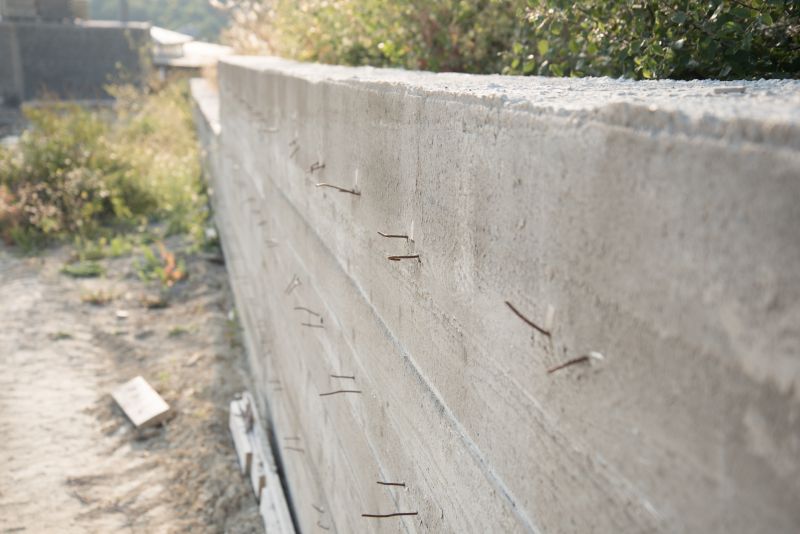 Walls Pourings with Reinforcement